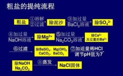 总结粗盐提纯过程（粗盐提纯的过程主要包括）