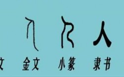 人字的的演变过程（人字的演变过程图画）