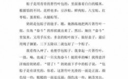 包枣粽子的过程（包枣粽子的过程作文300字）