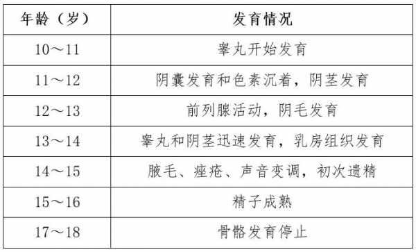 男孩发育的过程（男孩的发育期一般在多少岁）-图1