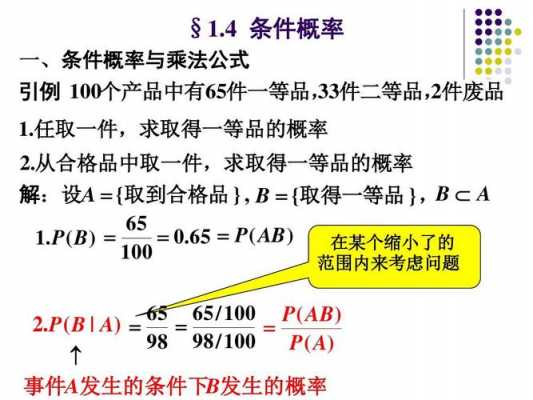 条件概率解答过程（条件概率理解）-图1