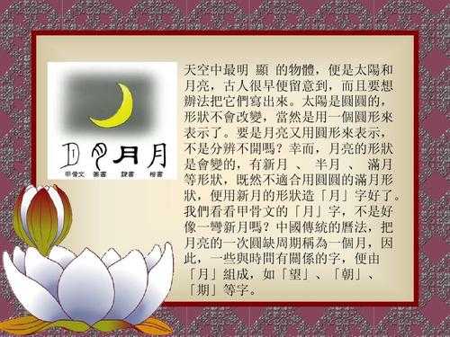 月字的演变过程图（月字的演变过程图画）-图3