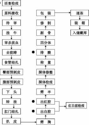 牛的屠宰过程图（牛的屠宰工艺流程图）-图3