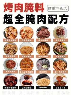 烤肉腌肉调料及过程（烤肉的腌料方法）-图1