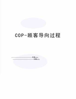 顾客导向过程(cop)（顾客导向过程cop包含哪些）-图1