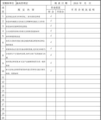 ts过程审核检查表（过程审核检查清单）-图2