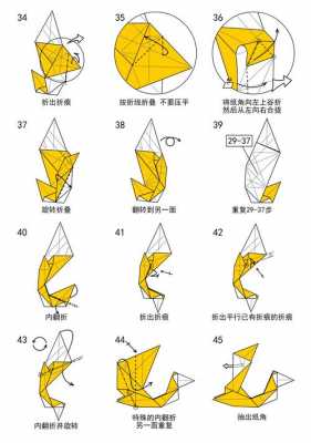 折纸龙的过程图片（折纸龙的过程图片简单）-图1