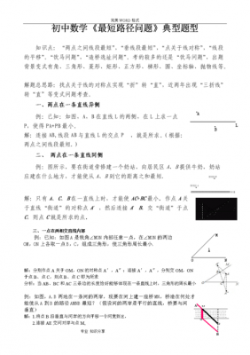 和最短问题过程（最短问题题目的总结）-图1