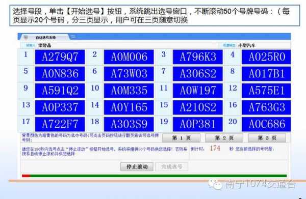 南宁车牌选号过程（南宁车牌自选规则）-图2