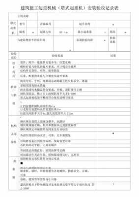 塔吊过程验收（塔吊过程验收记录）-图1