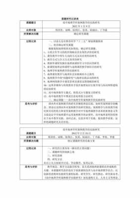 研究过程活动记录（研究过程活动记录表怎么写）-图2