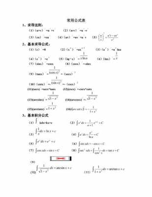 积分求导过程（积分求导基本公式）-图2