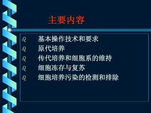 传代培养过程（传代培养过程中应注意的问题以及对于污染的解决方案）-图3