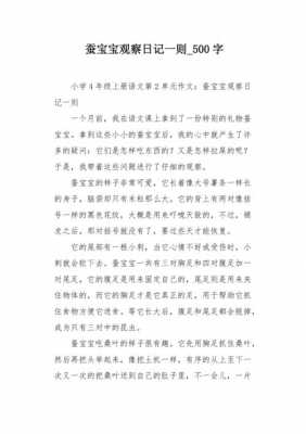 蚕的观察过程作文（蚕的观察过程作文怎么写）-图3