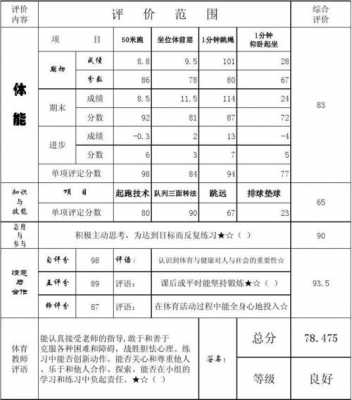 体育过程评价得分（体育过程性评价方案）-图2