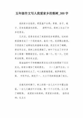 种梨树过程作文250（梨树的作业200字）-图2