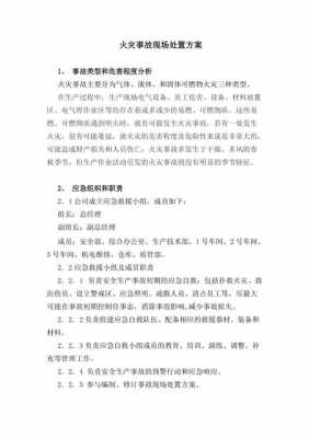 火灾事故处置过程（火灾事故处置过程怎么写）-图1