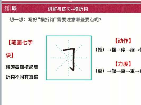 横折钩过程（横折钩怎么讲）-图1