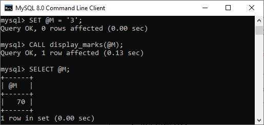 mysql存储过程输入参数（mysql 存储过程 入参）-图1