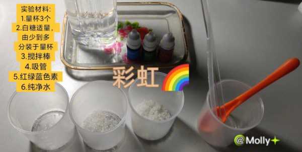 实验过程制作彩虹（怎样做小实验制作彩虹）-图1