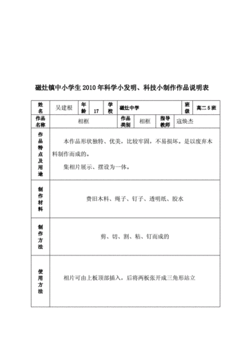 发明过程表格（发明过程表格图）-图1