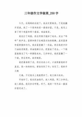 做菜的过程作文（做菜的过程作文250字）-图3