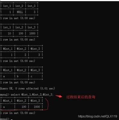 mysql存储过程输入参数（mysql存储过程输入输出参数）-图2