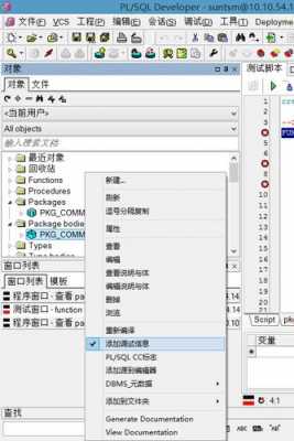 plsql调用过程（plsql调试函数）-图1