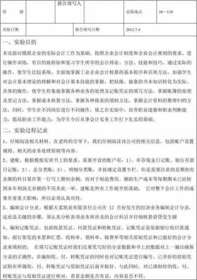 财务会计综合实训过程（财务会计综合实训过程怎么写）-图2