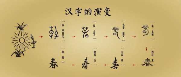 汉字字体演变过程（汉字字体演变过程是什么）-图3