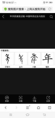 年字演变过程（年字演变过程说明）-图1