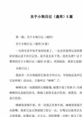 小狗的生长过程日记（小狗的生长过程日记英语）-图3