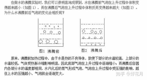 沸腾过程气泡上升（沸腾时气泡在上升过程中体积逐渐变大）-图1