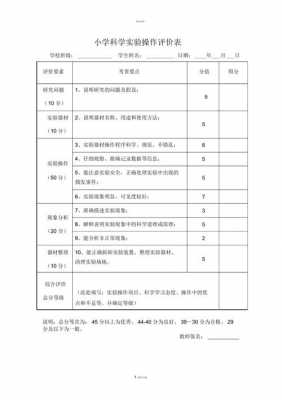 对实验过程评价（实验过程评价表）-图3