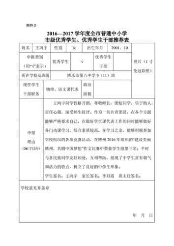 优秀学生推荐过程（优秀学生推荐过程怎么写）-图1