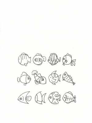 鱼的简笔画过程（鱼的简笔画简笔画）-图3