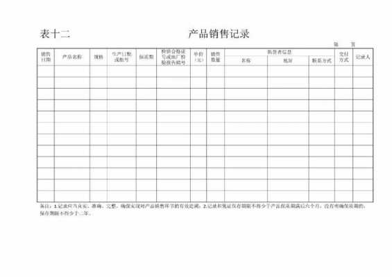 生产全过程表（生产全过程记录）-图1