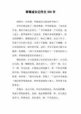 草莓的过程（草莓的过程作文三百字）-图1