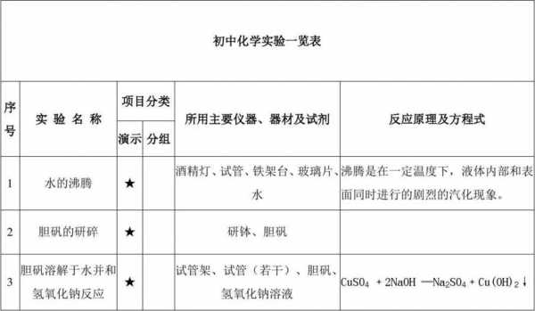 化学实验过程名称（化学实验过程怎么写）-图1