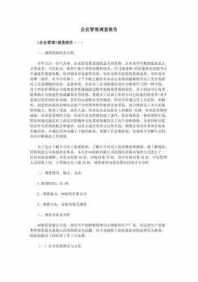 调查企业实践过程（企业实地调查报告）-图2