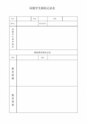 学生跟踪过程记录填写（学生跟踪过程记录填写内容）-图2