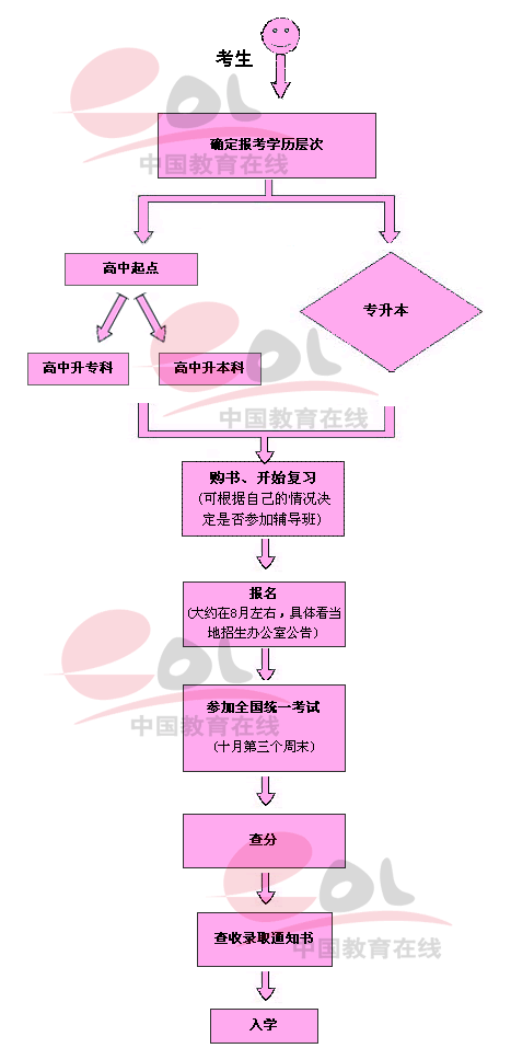 大专考试过程（大专考试流程）-图1