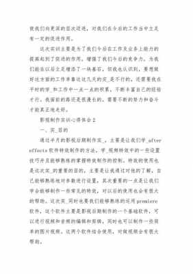 影视实训过程记录（影视实训过程记录范文）-图3