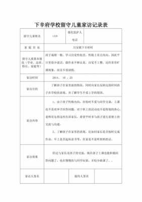 家访过程如何记录（家访过程记录怎么写）-图3