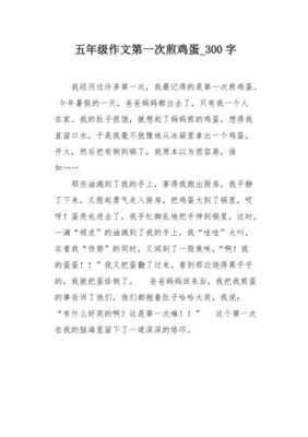 煎鸡蛋的过程作文（煎鸡蛋的作文100字）-图2