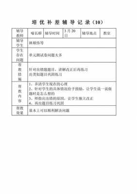 培优辅差辅导过程（培优补差辅导过程）-图3