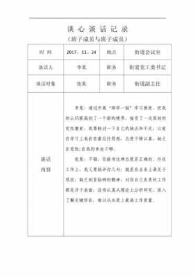 校长谈心谈话过程（校长谈心谈话过程记录）-图1