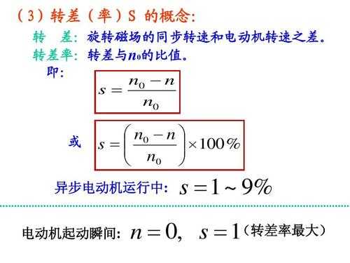 转差过程（转差的概念）-图1