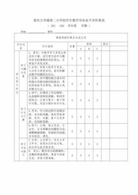 年级过程性评价（小学数学过程性评价）-图1