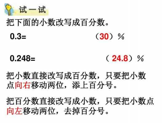 百分数的过程（小数怎么化成百分数的过程）-图1